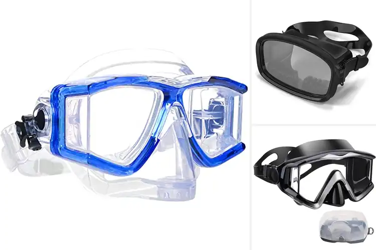Detailed view of Best Adaptive-Fit Diving Masks