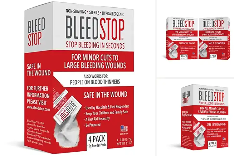 Detailed view of Best Blood Clotting Powders