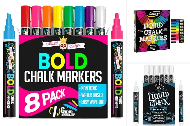 Detailed view of Best Chalkboard Writing Markers