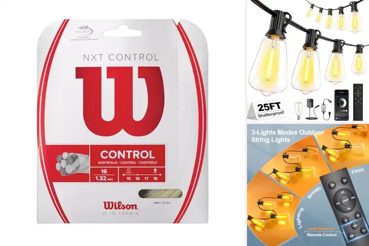 Detailed view of Best Control Strings for Precision Play