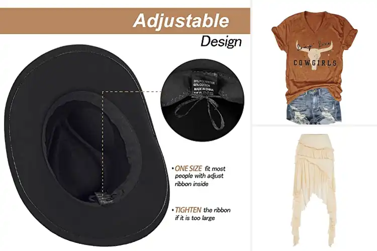 Detailed view of Best Cowgirl Outfits