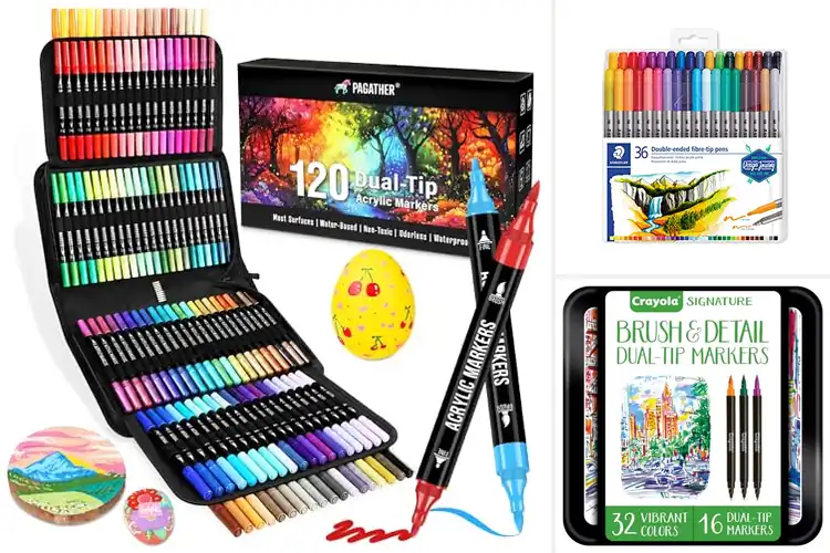 Detailed view of Best Dual Tip Markers: Top 10 Picks for Creative Mastery