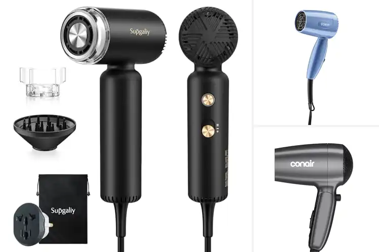 Detailed view of Best Dual Voltage Travel Hair Dryers