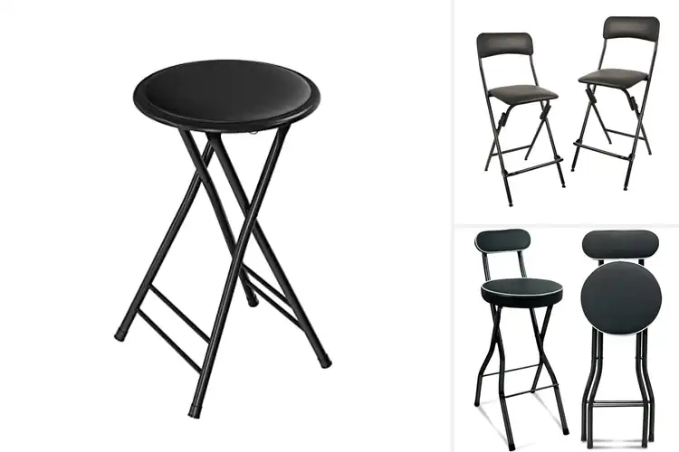 Detailed view of Best Folding Barstools: Space-Saving Style & Comfort