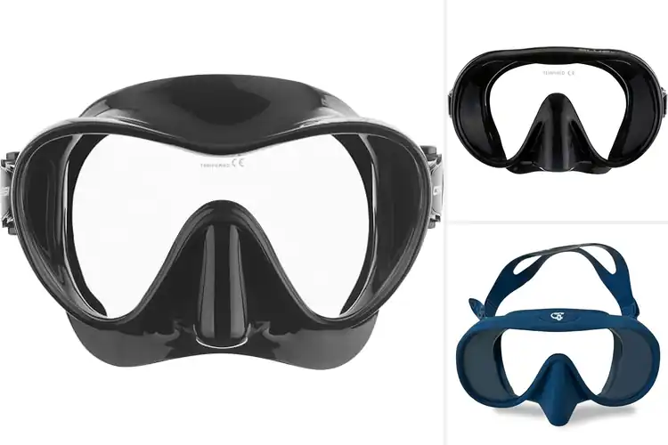 Detailed view of Best Frameless Diving Masks