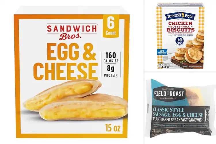 Detailed view of Best Frozen Breakfast Sandwiches