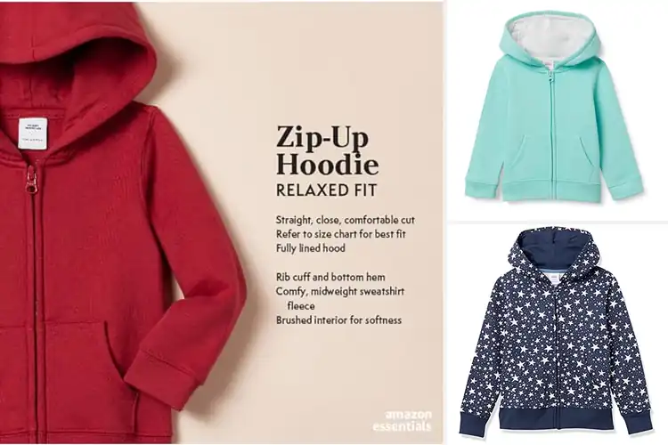 Detailed view of Best Girls Hoodies