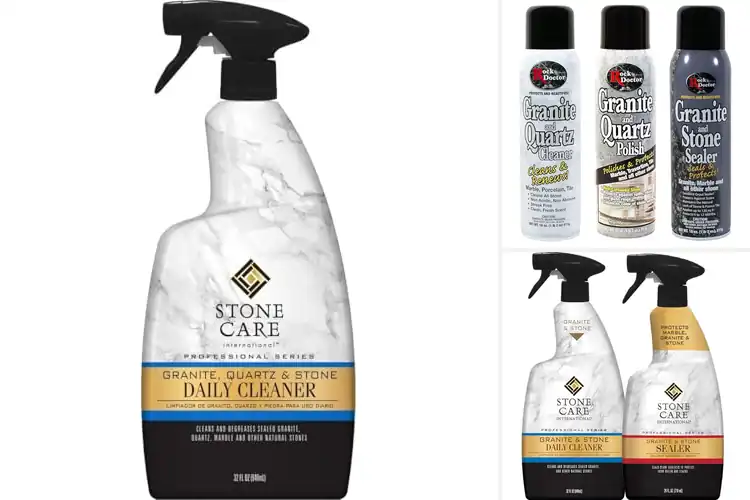 Detailed view of Best Granite Care Products