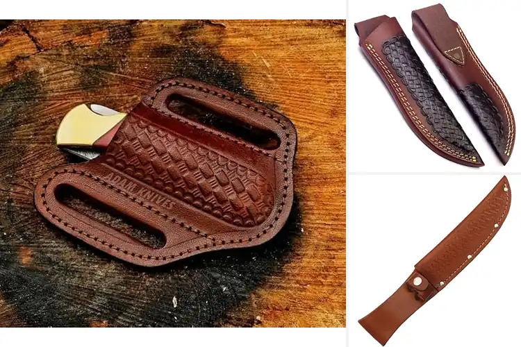 Detailed view of Best Leather Sheath Knives | Handcrafted Durable Blades