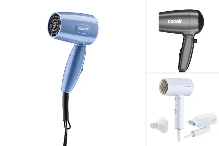 Detailed view of Best Lightweight Compact Portable Hair Dryers