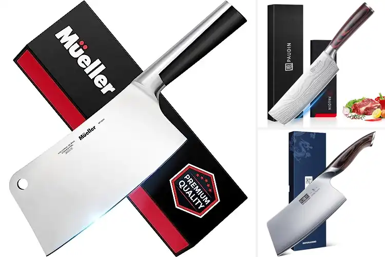 Detailed view of Best Meat Cleavers: Sharp, Durable Blades Tested by Experts