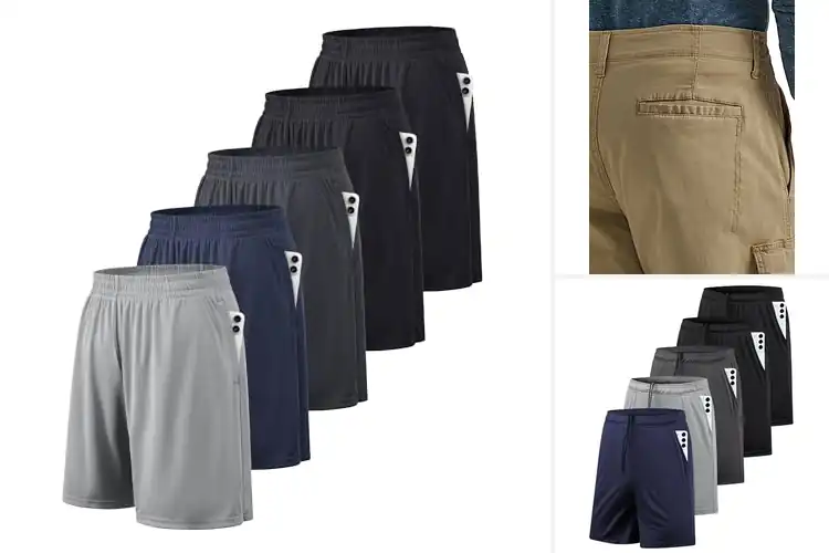 Detailed view of Best Men’s Pocket Shorts: 10 Top Picks for Comfort & Style