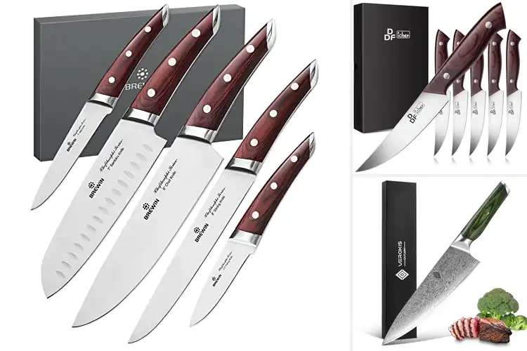 Detailed view of Best Pakkawood Handle Knives: Effortless Cuts, Elegant Style