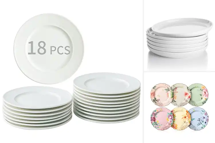Detailed view of Best Porcelain Dessert Plates