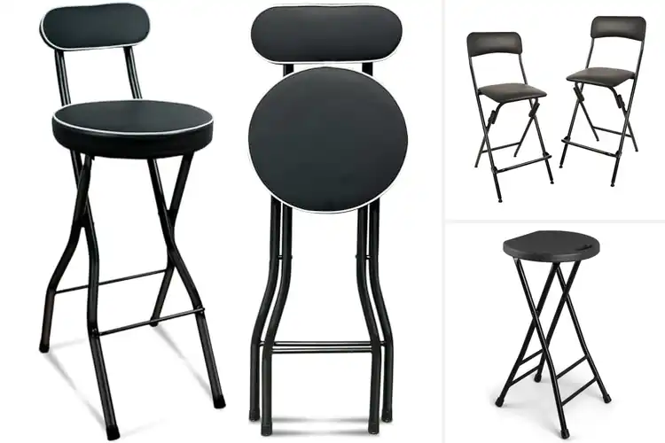 Detailed view of Best Sturdy Folding Barstools: Top 10 Space-Saving Picks