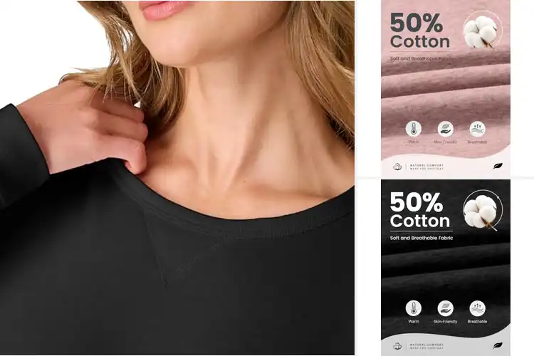 Detailed view of Best Women’s Sweatshirts